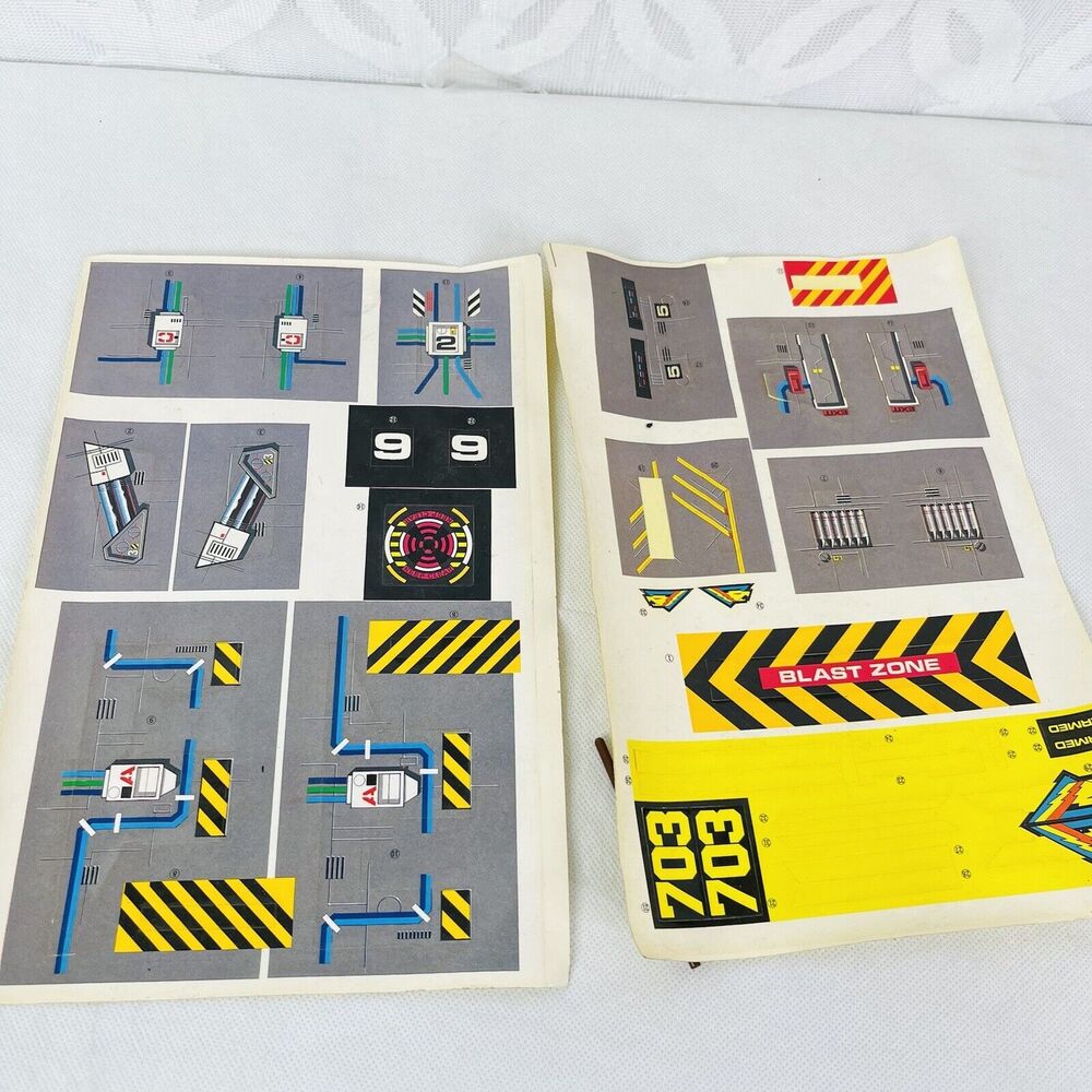 XPander‎ 1989 Galoob sticker sheets